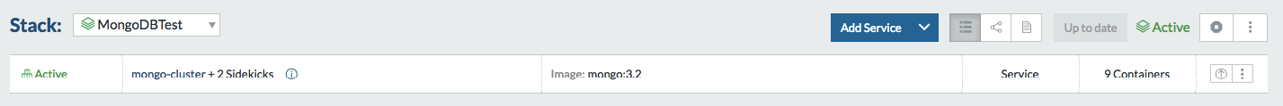 Active MongoDB Stack